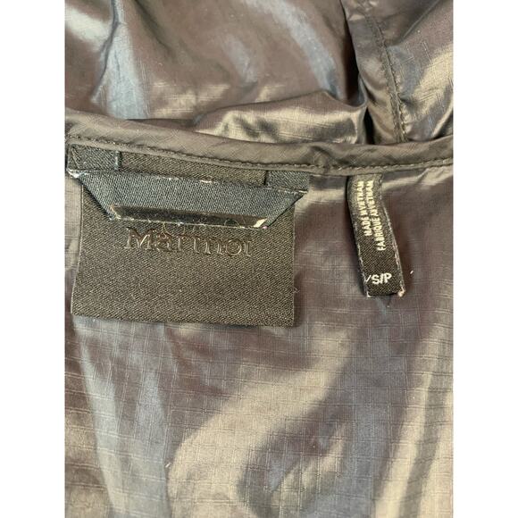 Marmot Jacket Windbreaker Black Lightweight Size Small Flawed - Picture 5 of 11